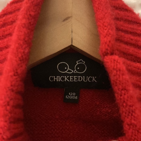 wool knitted pullover for girls - Picture 4 of 4